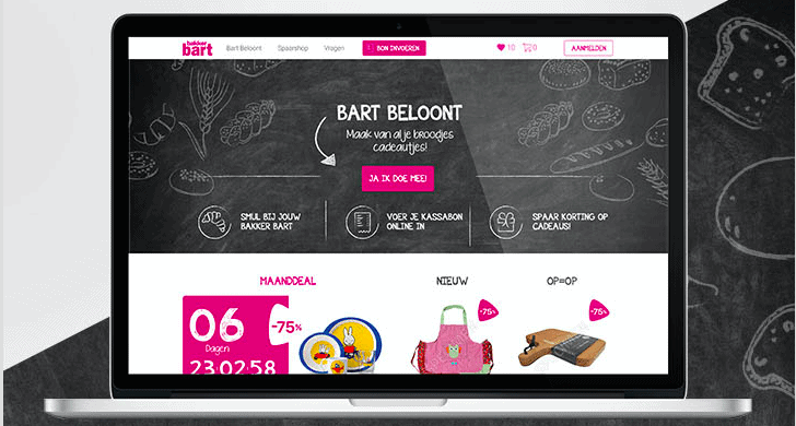Website Bakker Bart Beloont