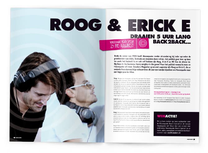 Interview Sneakers Magazine Roog Erick E